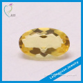 Loose fashion dark golden oval shape natural gemstone beads